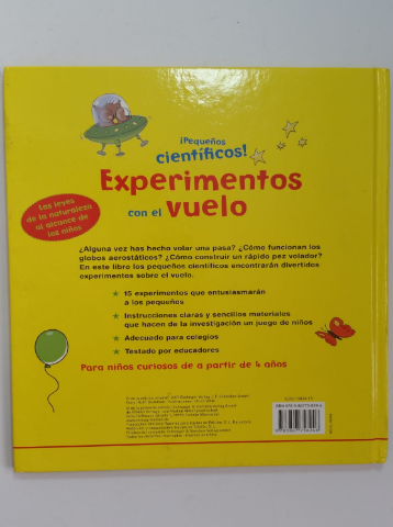 ¡Pequeños científicos! Experimentos con el vuelo. 