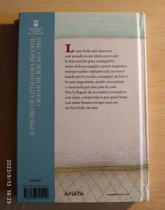 Fede quiere ser pirata – «¡Descubre el viaje más emocionante de tu vida: ‘Fede quiere ser pirata’ de Pablo Aranda, ¡el libro que te hará olvidar la escuela!»