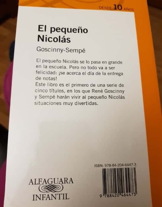 El pequeño Nicolas – «Descubre el secreto de niños con una mirada única: El libro que cambió mi vida ‘El pequeño Nicolas’ de Sempe es más que una historia, es una experiencia».