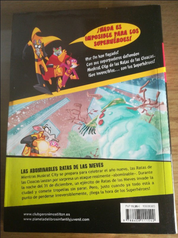 Las abominables ratas de las nieves – «Descubre el misterio más abrumador del reino de Rodencia: ‘Las abominables ratas de las nieves’ de Geronimo Stilton»