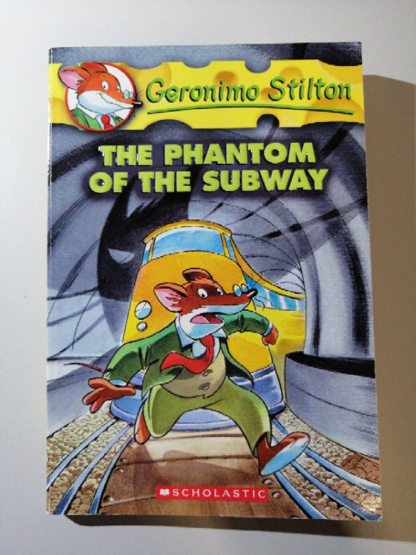 The phantom of the subway – «¡Descubre el misterio más oscuro del metro! ‘El fantasma del metrópoli’ por Geronimo Stilton, una aventura que te dejará sin aliento»