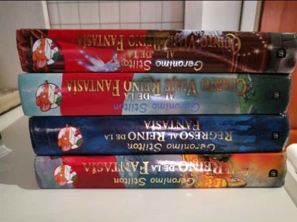 Pack Geronimo Stilton: Viaje al reino de la fantasía. 1,2,4 y 5 – «¡Descubre el mundo mágico de Geronimo Stilton en este emocionante viaje por los reinos más extraños del universo de la fantasía!»