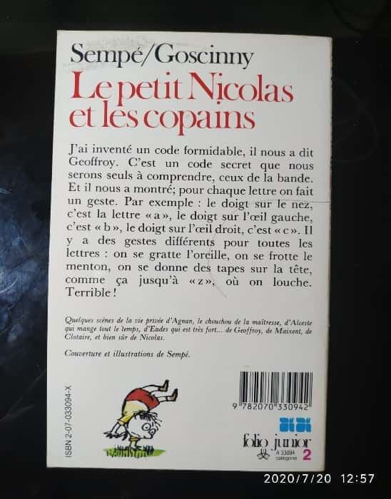 Le petit Nicolas et les copains – «Descubre el secreto detrás del cartón amarillo: La historia verdadera de Le petit Nicolas et les copains»