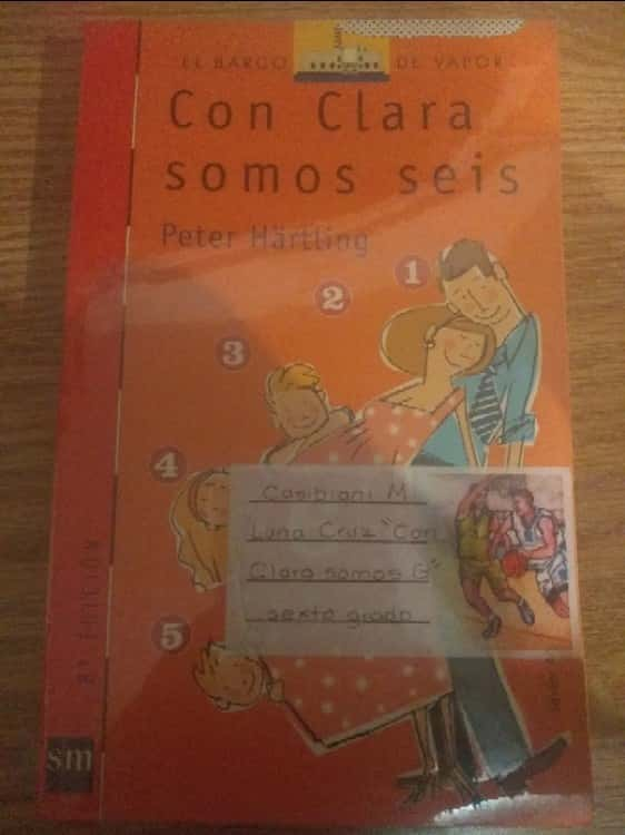 Con Clara Somos Seis/ With Clara We Are Six – «Descubre el misterio que cambió la vida de una familia: ‘Con Clara Somos Seis’ de Peter Härtling, un bestseller inolvidable»