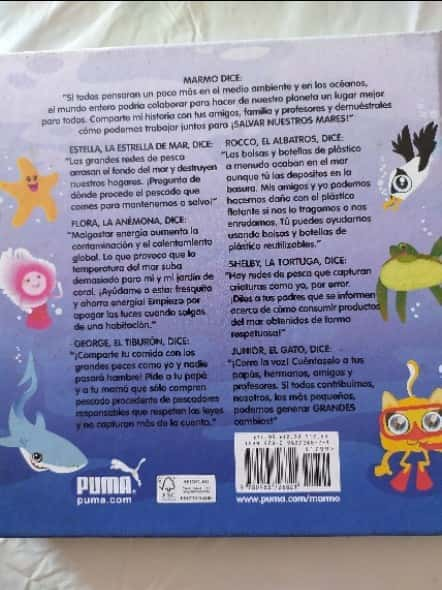 Marmo salva nuestros mares  – «Descubre el secreto para salvar los mares: ‘Marmo salva nuestros mares’ – Un libro innovador que cambia la forma en que vemos la conservación marina»