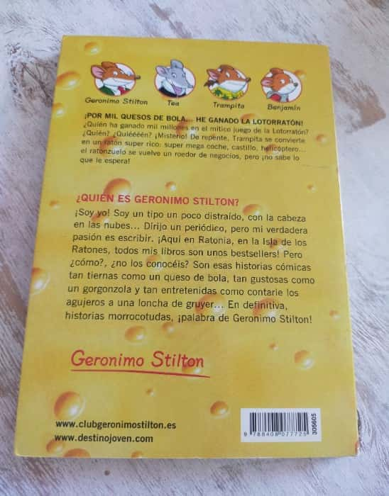 ¡Por mil quesos de bola…he ganado la lotorraton!  – «¡El Queso más Valioso es yo! La increíble historia de cómo gané la lotería (con un libro como guía)».