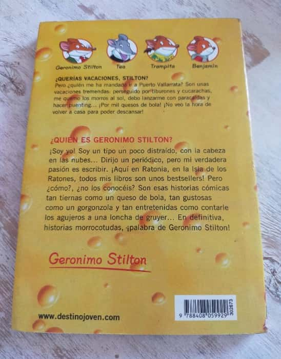 ¿Querías vacaciones Stilton? – «¡Descubre el secreto más picante del libro del año! ¡Querías vacaciones Stilton? – Una lectura explosiva de la editorial Destino (9788408059929)»