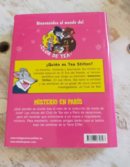 Tea Stilton 4: Misterio en París – «Misterios en la Ciudad de Luz: ¡Descubre el Crimen del Jefe Cheesemonger en París!»