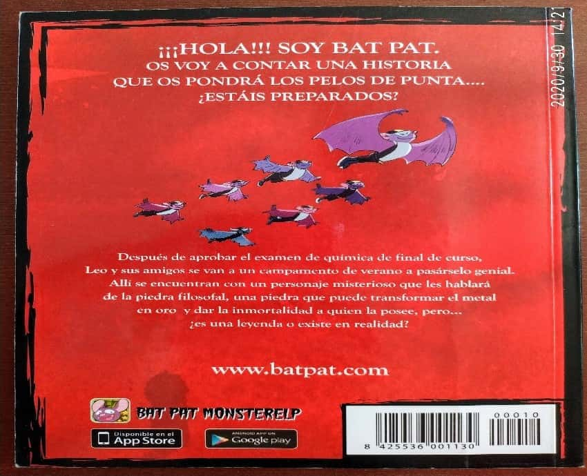 Bat Pat: El Secreto del Alquimista 1 – «¡Descubre el Secreto más Valioso del Alquimista! Bat Pat: El Primer Capítulo de una Aventura Épica»