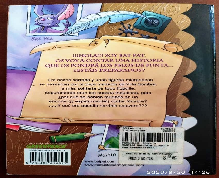 Bat Pat 6.El Vampiro Bailarín – «¡El Baile de la Muerte! Descubre el Misterio del Bat Pat 6: El Vampiro Bailarín»