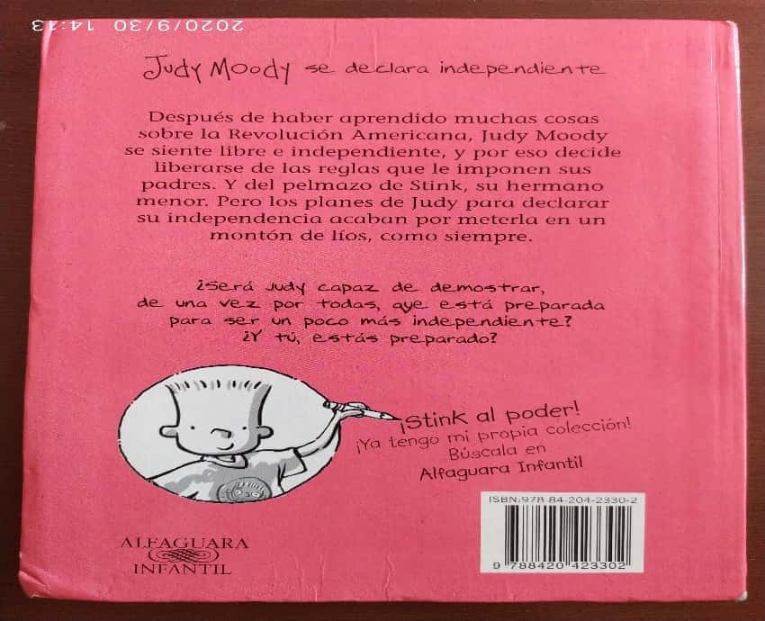 Judy Moody se declara independiente – «Despertar a la aventura: ¿Puedes manejar el mundo sin adulto? ¡Descubre lo que Judy Moody hace cuando se declara independiente!»