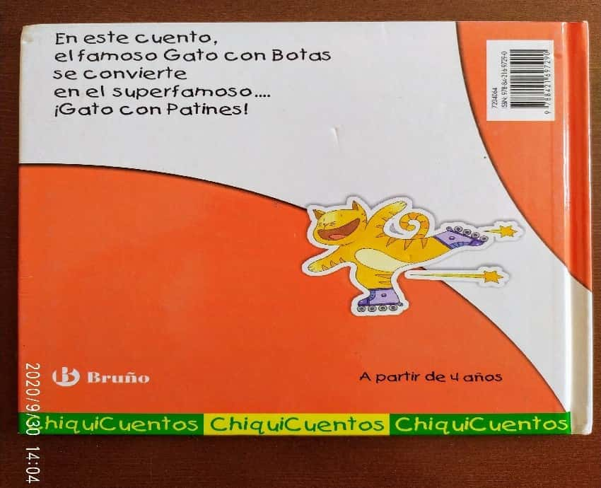 ChiquiCuentos 17.El gato con patines / The Cat in Skates – «¡Descubre el gato más divertido del siglo! La magia de ‘El gato con patines’ se refleja en esta reseña inigualable sobre el libro de Carmen Morales»