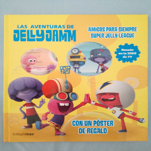 Descubre las emocionantes Aventuras JellyJamm en este libro mágico y divertido.