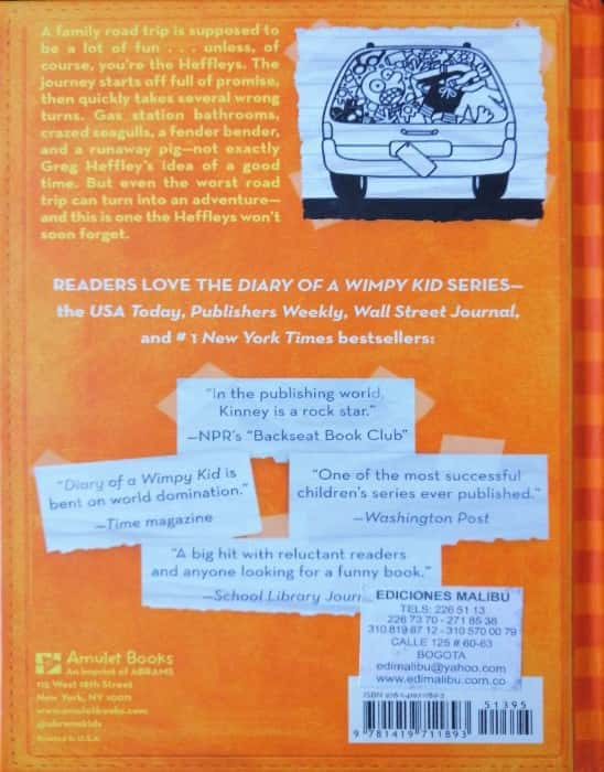 diary of a wimpy kid the long haul / diario de greg