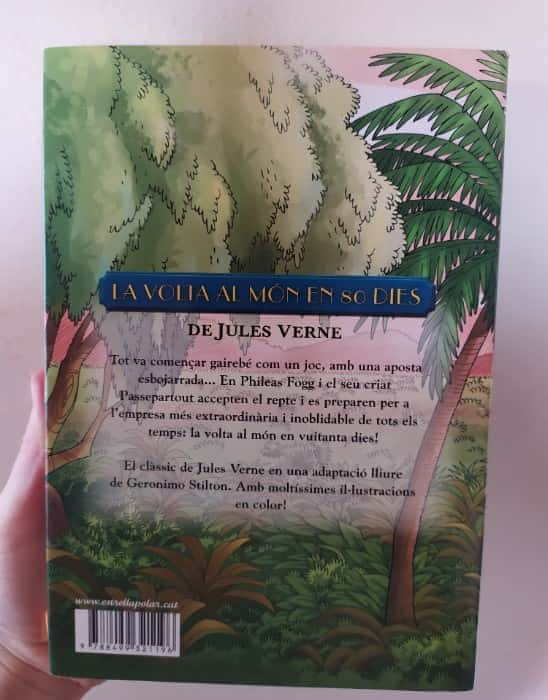 La volta al món en 80 dies – «Descubre el viaje épico de Geronimo Stilton en ‘La vuelta al mundo en 80 días’ relleno de aventuras y humor: ¡Un clásico para los jóvenes aventureiros!»