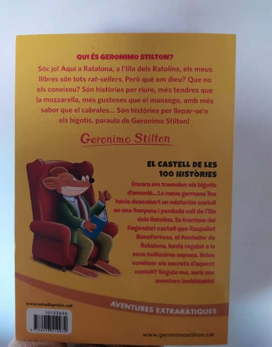 El castell de les 100 Històries  – «Descubre las 100 Historias Mágicas: ¡Un Viaje por el Castillo de Geronimo Stilton!»