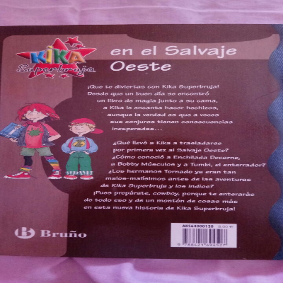 Kika Superbruja en el salvaje Oeste – «La Reina del Salvaje: Kika Superbruja en el Oeste con pasos de ladrón»