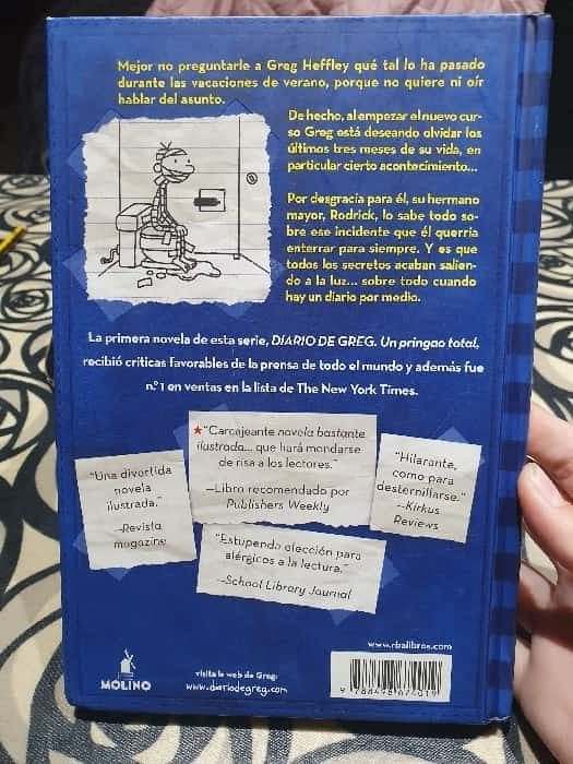 Diario de Greg, La ley de Rodrick – «¡Descubre el secreto detrás de las bromas más épicas del secundaria! La ley de Rodrick: Un diario divertido y loco para entender la adolescencia»