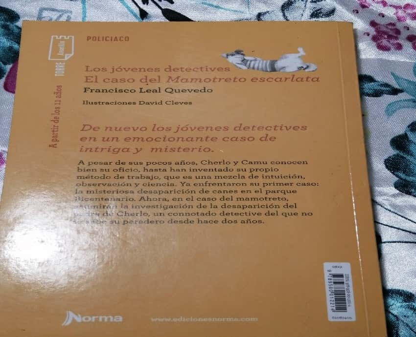 El caso del Mamotreto escarlata – «Descubre el Misterio que Hace Miedo: ‘El Caso del Mamotreto Escarlata’ de Francisco Leal Quevedo»