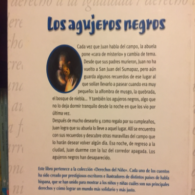 Los Agujeros Negros (Coleccion Derechos del Nino/Childrens Rights Collection)