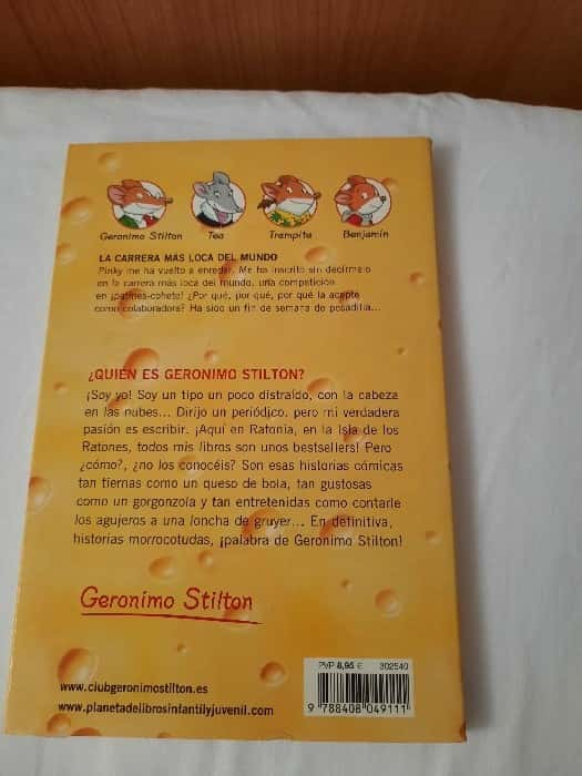 Gerónimo Stilton: La carrera más loca del mundo – «¡Despacio, pero sin parar! La locura del Gerónimo Stilton que cambió todo en su carrera»