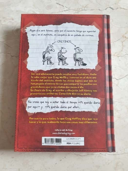 El diario de Greg. Un pringao total – «Descubre el Terror de la Escuela: ¡El Diario de Greg, el Pringao Total más Histerico del Año!»