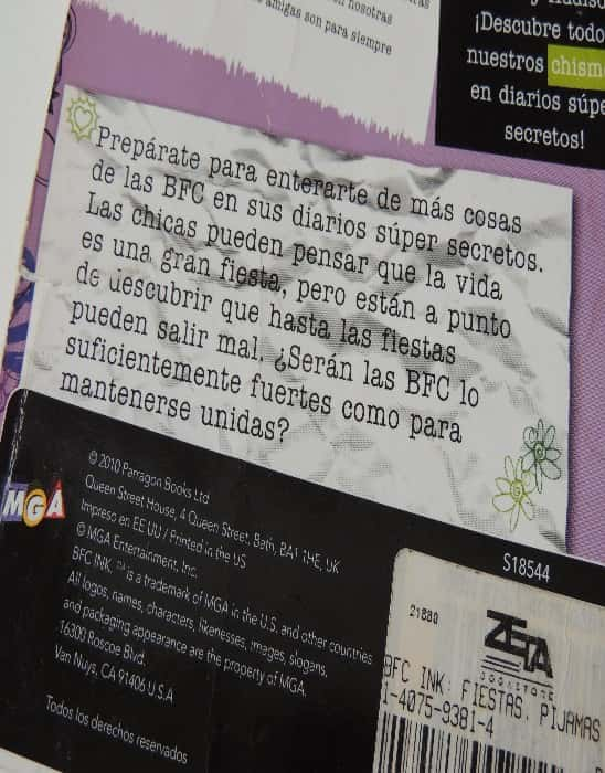 BFC Ink. Fiestas pijamas y pequenos misterios – «¡Descubre los Secretos detrás de las Fiestas Pijamas más Sorprendentes del Año: Una Revisaión Inolvidable de ‘BFC Ink’ por Parragon Books»