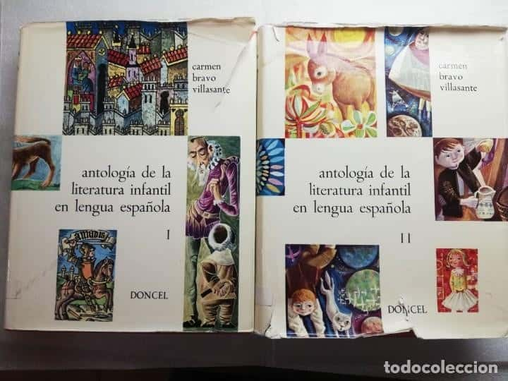 ANTOLOGIA DE LA LITERATURA INFANTIL EN LA LENGUA ESPAÑOLA TOMO I Y II CARMEN BRAVO VILASANTE DONCEL – «Descubre el Mundo Infantil más Último: Antología de la Literatura Infantil en Español – Tomo I & II de Carme Bravo Vilasante – ¡Un Clásico para Lectores de Todas Edades!»