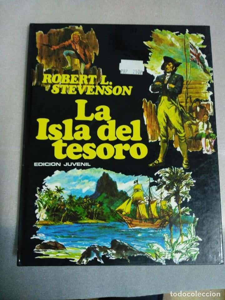 LA ISLA DEL TESORO.ILUSTRACIONES DE SANROMA.ED. PLAZA&JANES AÑO 1976. TAPAS DURAS