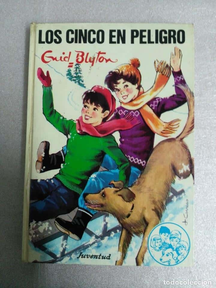 LOS CINCO EN PELIGRO. ENID BLYTON. EDITORIAL JUVENTUD