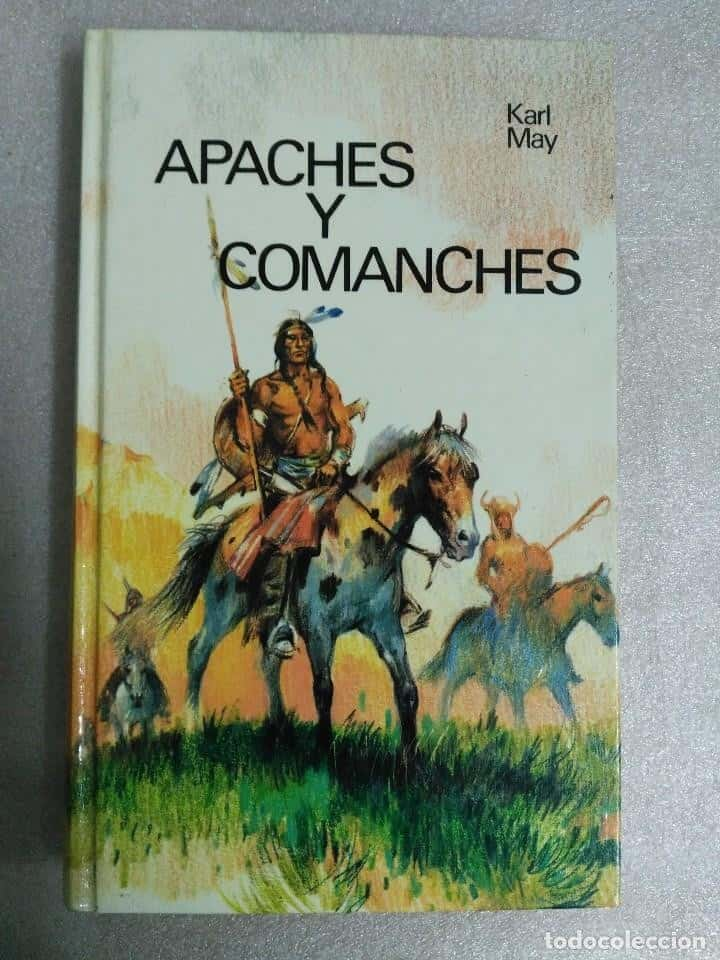 APACHES Y COMANCHES. KARL MAY. ILUSTRACIONES DE BALLESTAR