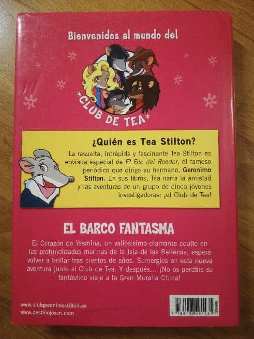 Tea Stilton: El barco fantasma – «¡Descubre el misterio marino más épico de la biblioteca de Millie! ‘Tea Stilton: El barco fantasma’ es una aventura inolvidable para adolescentes de todas las edades.»