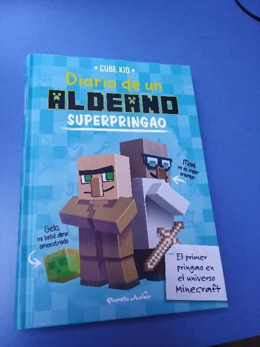 Minecraft. Diario de un aldeano superpringao – «Descubre el mundo subterráneo más épico del siglo: ¡Minecraft! – Diario de un aldeano superpringao por Cube Kid»