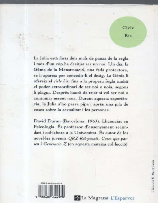 CICLE BIS N.E. – «Descubre el misterio que ha dejado a España sin aliento: ‘CICLE BIS N.E.’ de David Durán»