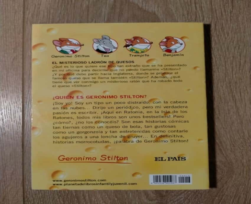 El misterio ladrón de quesos  – «El Misterio del Queso más Valioso: Una Aventura Loca con Gerónimo Stilton en El País»