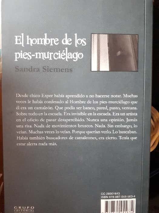 El hombre de los pies-murciélago – «Descubre la obsesión mortal del hombre que se convirtió en un ser paradoja: ‘El hombre de los pies-murciélago’ de Sandra Siemens, un thriller psicológico que te dejará sin aliento»