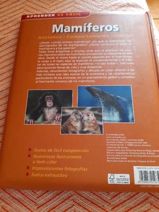 Mamíferos  – «Descubre el Secreto más Oculto: La Verdadera Historia detrás de los Mamíferos (ISBN 4050847010751) – Una Revelación Impactante que Cambiará la Forma en que Vemos a los Criaturas del Planeta»