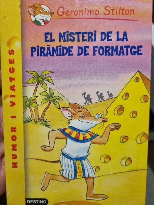 El misteri de la piràmide de formatge – «Desentraña el misterio de la piràmide de queso más peligroso del mundo en ‘El misteri de la piràmide de formatge’, el nuevo thriller de Geronimo Stilton»