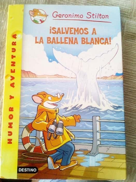 ¡Salvemos a la ballena blanca! – «¡Desafía a los piratas y salva al héroe de la biblioteca! ‘¡Salvemos a la ballena blanca!’ de Geronimo Stilton te llevará en una aventura épica»