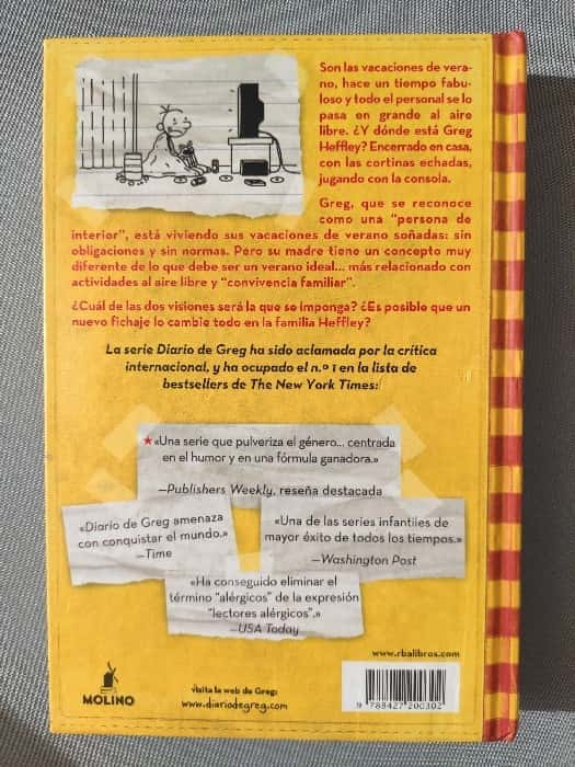 Diario de Greg 4. Días de perros – «¡Desafío mortal en el colegio! Descubre las risas y los susurros de Greg Heffley en su diario más desafiante hasta ahora: 4 Días de Perros»