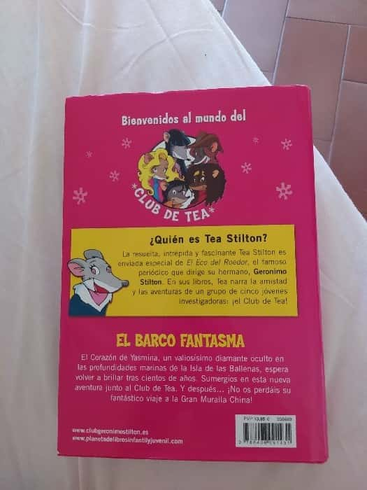 Tea Stilton: El barco fantasma – «¡Descubre el misterio! ‘Tea Stilton: El barco fantasma’ una aventura épica en el mundo de las ratas de biblioteca»