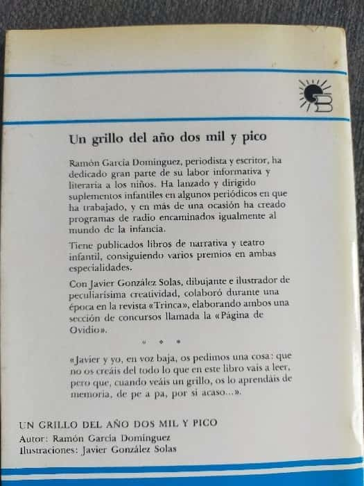 Un grillo del año dos mil y pico – «Descubre el sonido silencioso: ‘Un grillo del año dos mil y pico’ de Ramón García Domínguez, un viaje inesperado que te dejará sin aliento».