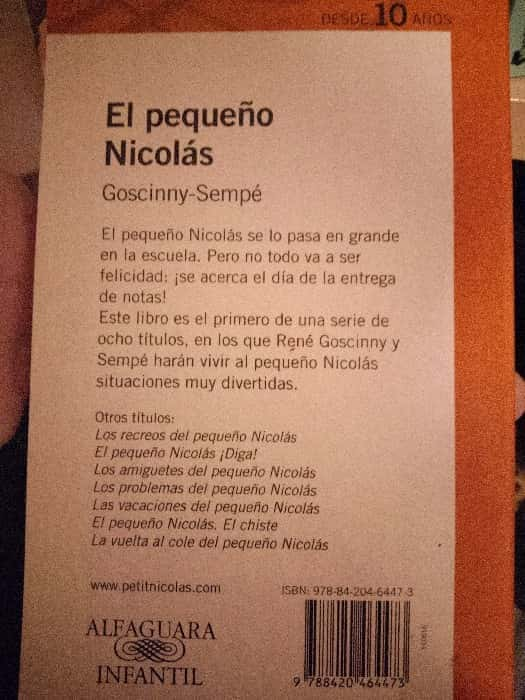 El pequeño Nicolas – «Descubre el secreto detrás de los ojos tristes del pequeño Nicolas: una historia emocionante y profunda que te dejará sin aliento»