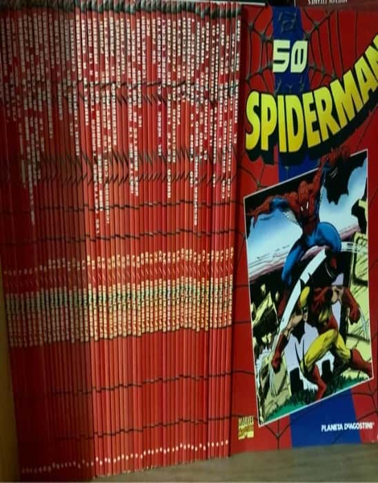 Coleccionable completo Spiderman 1 Rojo