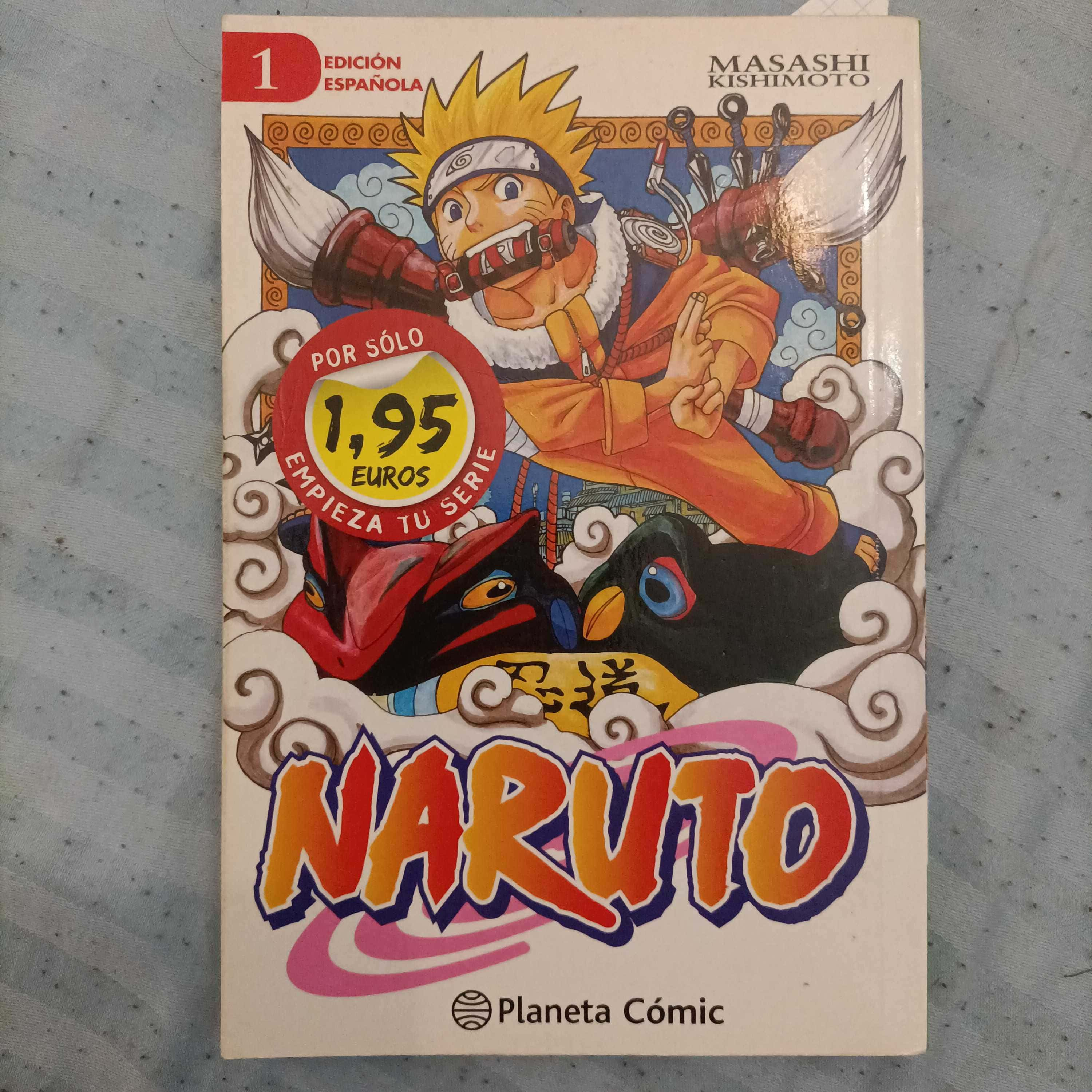 Naruto (Tomos del 1 al 7)  – «Descubre el Mundo de Naruto: La Historia de Un Ninja Legendario en sus Tomos Clásicos»