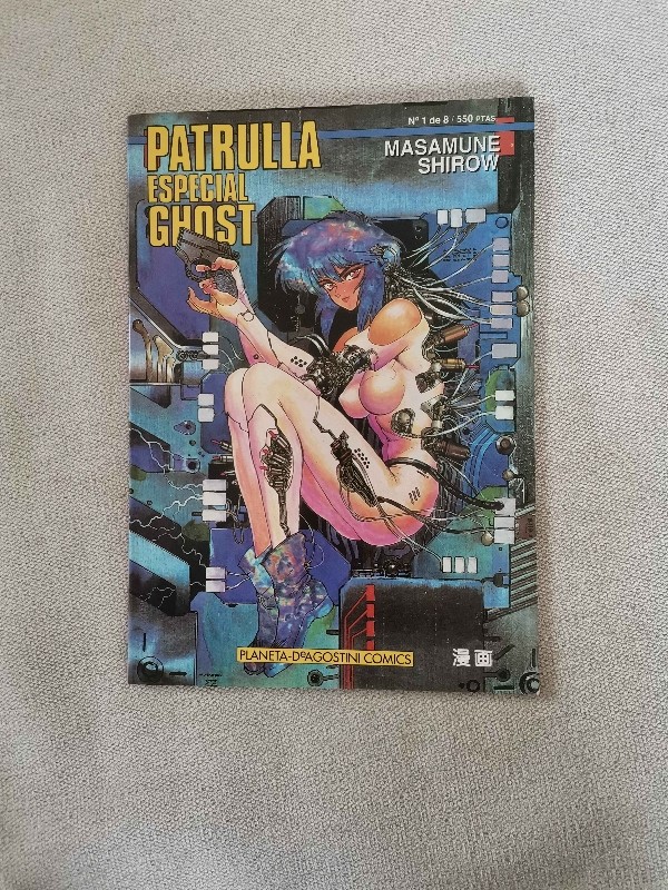 Patrulla Especial Ghost – «Descubre el Misterio Inquebrantable: La Historia de Ghost, El Superhéroe Oscuro de Masamune Shirow»