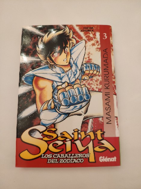 ¡Sumérgete en la Épica Continuación con «Saint Seiya 3» de Masami Kurumada, un Torbellino de Acción y Mitología de la Editorial Glénat!