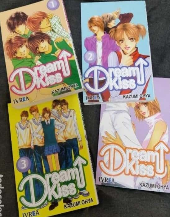 Embárcate en un Romance Inolvidable con «Dream Kiss»: Serie Completa de 4 Tomos de Kazumi Ohya