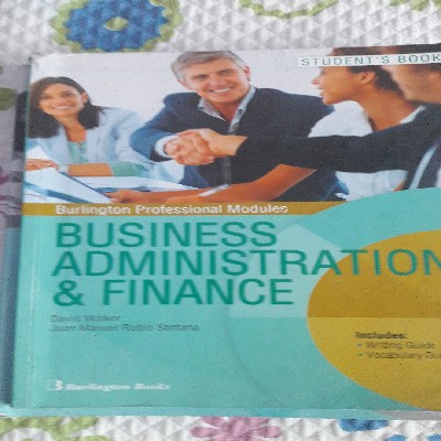 Libro de segunda mano: BUSINESS ADMINISTRATION FINANCE SB GS Burlington Books