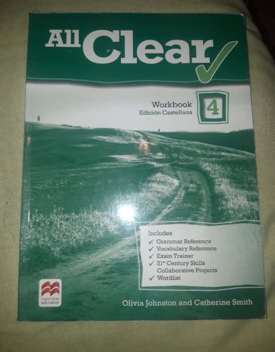 Libro de segunda mano: ALL CLEAR LEVEL 4 WORKBOOK CASTILIAN.